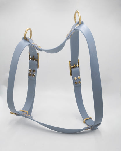 dog harness waterproof handmade in biothane, harnais pour chien 